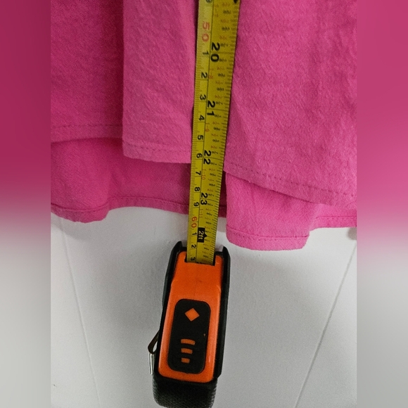 New Umgee Pink Floral Embroidered Ruffle Blouse - Picture 5 of 5